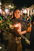 Dia de Muertos Parade In Oaxaca - Mexico