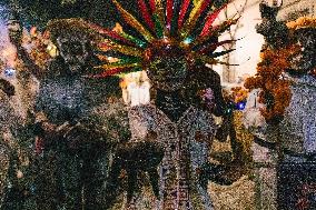 Dia de Muertos Parade In Oaxaca - Mexico