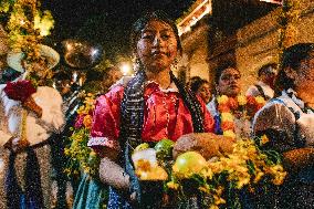 Dia de Muertos Parade In Oaxaca - Mexico