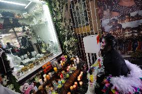 Santa Muerte Annual Celebration In Tepito Neighborhood