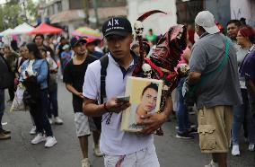 Santa Muerte Annual Celebration In Tepito Neighborhood