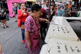 23rd Anniversary Of Santa Muerte On The Eve Of Day Of The Dead In Mexico