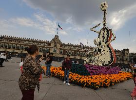 Mega Ofrenda For Dia De Muertos Celebrations