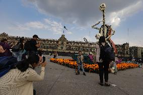 Mega Ofrenda For Dia De Muertos Celebrations