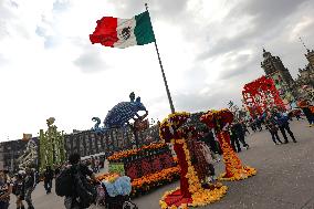 Mega Ofrenda For Dia De Muertos Celebrations