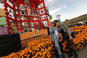 Mega Ofrenda For Dia De Muertos Celebrations