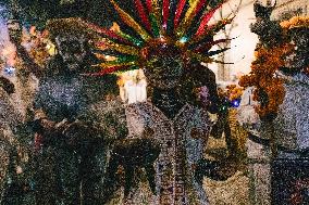 Dia De Muertos Parade In Oaxaca