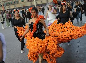 Mega Ofrenda For Dia De Muertos Celebrations