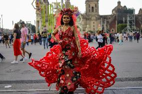 Mega Ofrenda For Dia De Muertos Celebrations