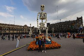 Mega Ofrenda For Dia De Muertos Celebrations