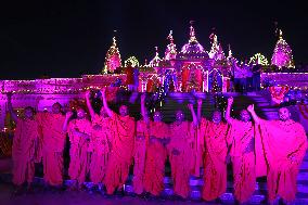 DIwali Festival Celebration At Akshardham Temple In Jaipur