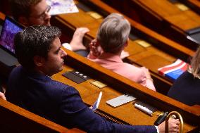 Public Session Of The Parliamentary Niche Of RN Group - Paris