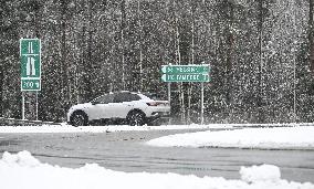 Snow in Finland