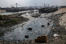 Karnaphuli River In Chittagong