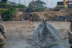 Karnaphuli River In Chittagong