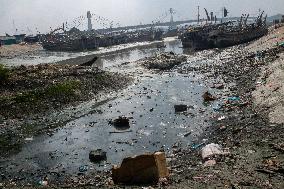 Karnaphuli River In Chittagong