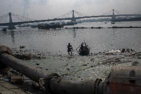 Karnaphuli River In Chittagong