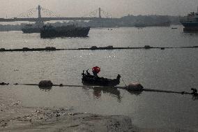 Karnaphuli River In Chittagong