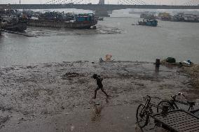 Karnaphuli River In Chittagong