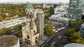 Aerial views of Berlin