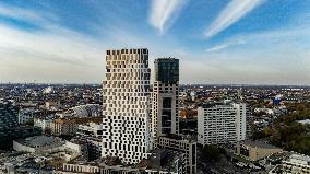 Aerial views of Berlin