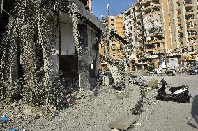 Israeli Airstrike In Beirut, Lebanon