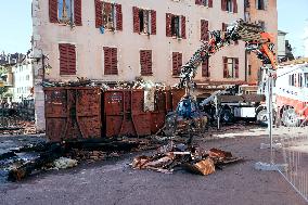 Building Caught Fire In The Old Town, 1 Victim Reported - Annecy