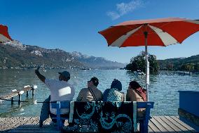 Illustration Of Lake - Annecy