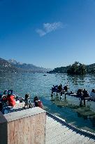 Illustration Of Lake - Annecy