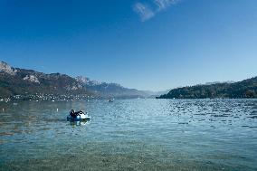 Illustration Of Lake - Annecy