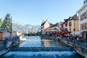 Illustration Of Lake - Annecy