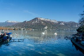 Illustration Of Lake - Annecy