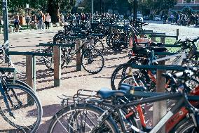 Illustration Of A Bike Park - Annecy