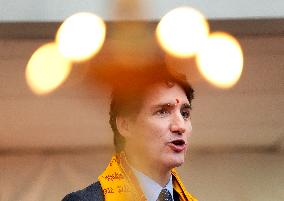 Justin Trudeau Attends A Diwali Celebration - Ontario