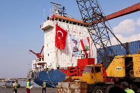 A Humanitarian Ship From Turkey Arrives In Beirut