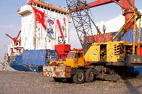 A Humanitarian Ship From Turkey Arrives In Beirut