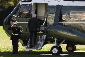 President Biden Departs White House For Pennsylvania