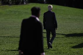 President Biden Departs White House For Pennsylvania