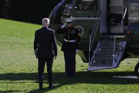 President Biden Departs White House For Pennsylvania