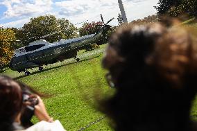 President Biden Departs White House For Pennsylvania