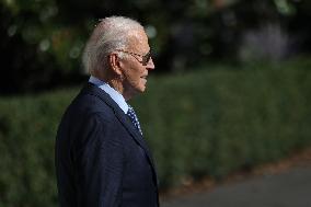 President Biden Departs White House For Pennsylvania