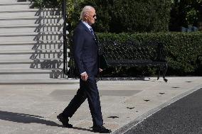 President Biden Departs White House For Pennsylvania