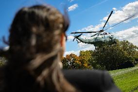 President Biden Departs White House For Pennsylvania