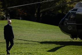 President Biden Boarding Marine One - DC