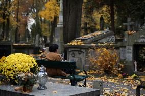 All Saints' Day In Krakow