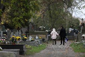 All Saints' Day In Krakow