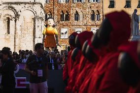 The Photocall For The Press Conference Of Squid Game Season 2 At Lucca Comics & Games