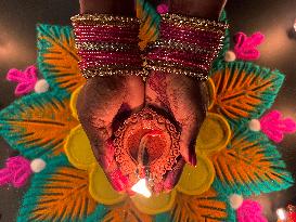 Hindu Festival Of Diwali In Toronto, Canada