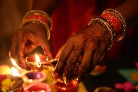 Hindu Festival Of Diwali In Toronto, Canada