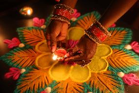 Hindu Festival Of Diwali In Toronto, Canada